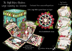 The Night Before Christmas Exploding Box Surprise Kit.