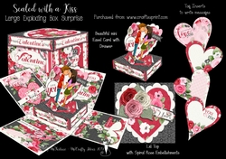 Sealed with a Kiss Exploding Box Surprise Kit.