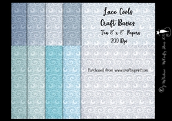 Cool 8x8 Lace Papers 200Dpi