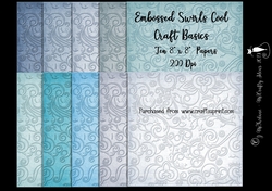 Cool 8x8 Embossed Swirls 200Dpi