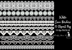 White Lace Borders 10 Png-200Dpi