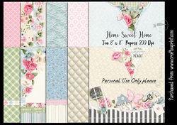 Home Sweet Home Papers 200Dpi