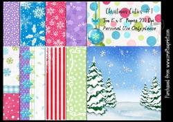 Christmas Cuties #1 Papers 200Dpi
