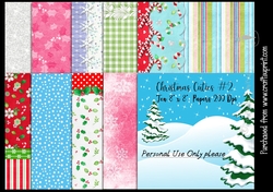 Christmas Cuties #2 Papers 200Dpi
