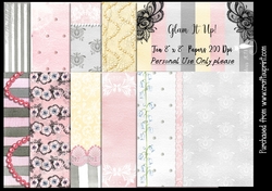 Glam It Up! Papers 200Dpi