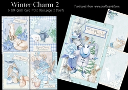 Winter Charm 2 - 6x4 Card Front Kit