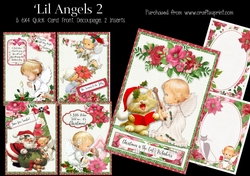 Lil Angels 2 - 6x4 Card Front Kit