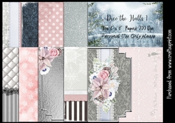 Deco the Halls 1 8x8 Papers 200Dpi