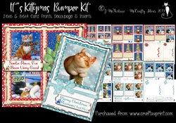Its Kittymas 6x6 & 6x4 Cards Bumper Kit