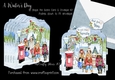A Winters Day Shape the Scene 3D Card and Envelope Kit.