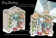 Fairy Christmas Shape the Scene 3D Card and Envelope Kit.
