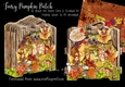Fairy Pumpkin Patch Shape the Scene 3D Card and Envelope Kit.