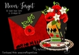 Never Forget 3d Easel Vase and Envelope Kit.