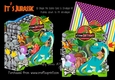 Its Jurassic Shape the Scene 3D Card and Envelope Kit.