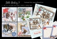 Little Donkey 2 - 5 6x6 & 5 6x4 Card Fronts, 2 Inserts & Backing Paper