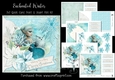 Enchanted Winter - 7x7 Card Front & Insert Mini Kit