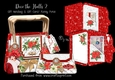 Deco the Halls 2 Gift Handbag & Gift Card/ Money Wallet Purse.