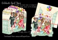 Celebrate Good Times Shape the Scene 3D Card and Envelope Kit.