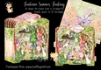 Fantasia Summer Fantasy Shape the Scene 3D Card and Envelope Kit.