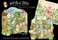 Wild about Sloths Shape the Scene 3D Card and Envelope Kit.