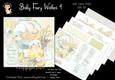 Baby Fairy Wishes 4 Card Front Mini Kit