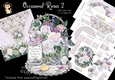 Occasional Roses 2 Triple Easel Card and Envelope Kit.