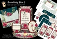 Anniversary Rose 3 Triple Easel Card