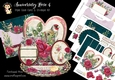 Anniversary Rose 4 Triple Easel Card