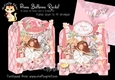 Prima Ballerina Recital Shape the Scene 3D Card and Envelope Kit.