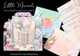 Little Mermaids Create a Waterfall 6x6 Card Kit.