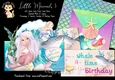 Little Mermaids 5 - 6x6 Complete Card & Envelope Kit