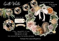 Gentle Winter 1 Wreath Decorations/Card Toppers.