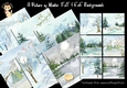 A Picture of Winter Background Papers