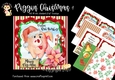 Piggin Christmas 4 Card Front and Inserts Kit