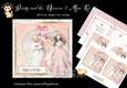 Beauty and the Unicorn 3 Card Front and Inserts Kit