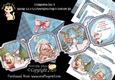 A Christmas Tale 2 Square Concertina Card