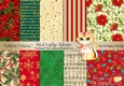 10 x A4 Traditional Christmas 2 Papers 200Dpi