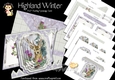 Highland Winter 5x7 Floating Pyramage Card and Envelope Kit