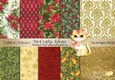 10 x A4 Traditional Christmas 6 Papers 200Dpi