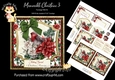 Memorable Christmas 3 5.5 x5.5 Pyramage Card front and Inserts Mini Kit