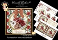 Memorable Christmas 4 5.5 x5.5 Pyramage Card front and Inserts Mini Kit