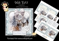 Winter Frost 2 5.5 x5.5 Pyramage Card front and Inserts Mini Kit