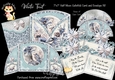 Winter Frost Half Moon Gatefold Card Kit