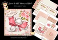 Love is All Around Us 3 Complete Card and Inserts Kit