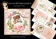 Love is All Around Us 4 Complete Card and Inserts Kit