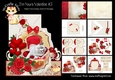 Im Yours Valentine 3 Shaped Card and Envelope Kit.