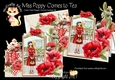 Miss Poppy Comes to Tea - Centre Panel Stepper Card Kit
