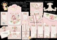 Cute as a Button Baby Girl - Folio Card Kit