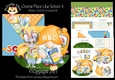 Gnome Place Like School 4 Rocker Card Mini Kit