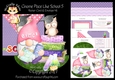 Gnome Place Like School 5 Rocker Card Mini Kit